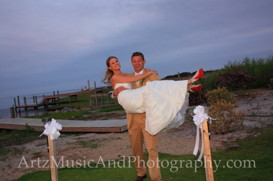 Vanessa & Josh - Outer Banks Wedding photo by Artz Music & Photography.